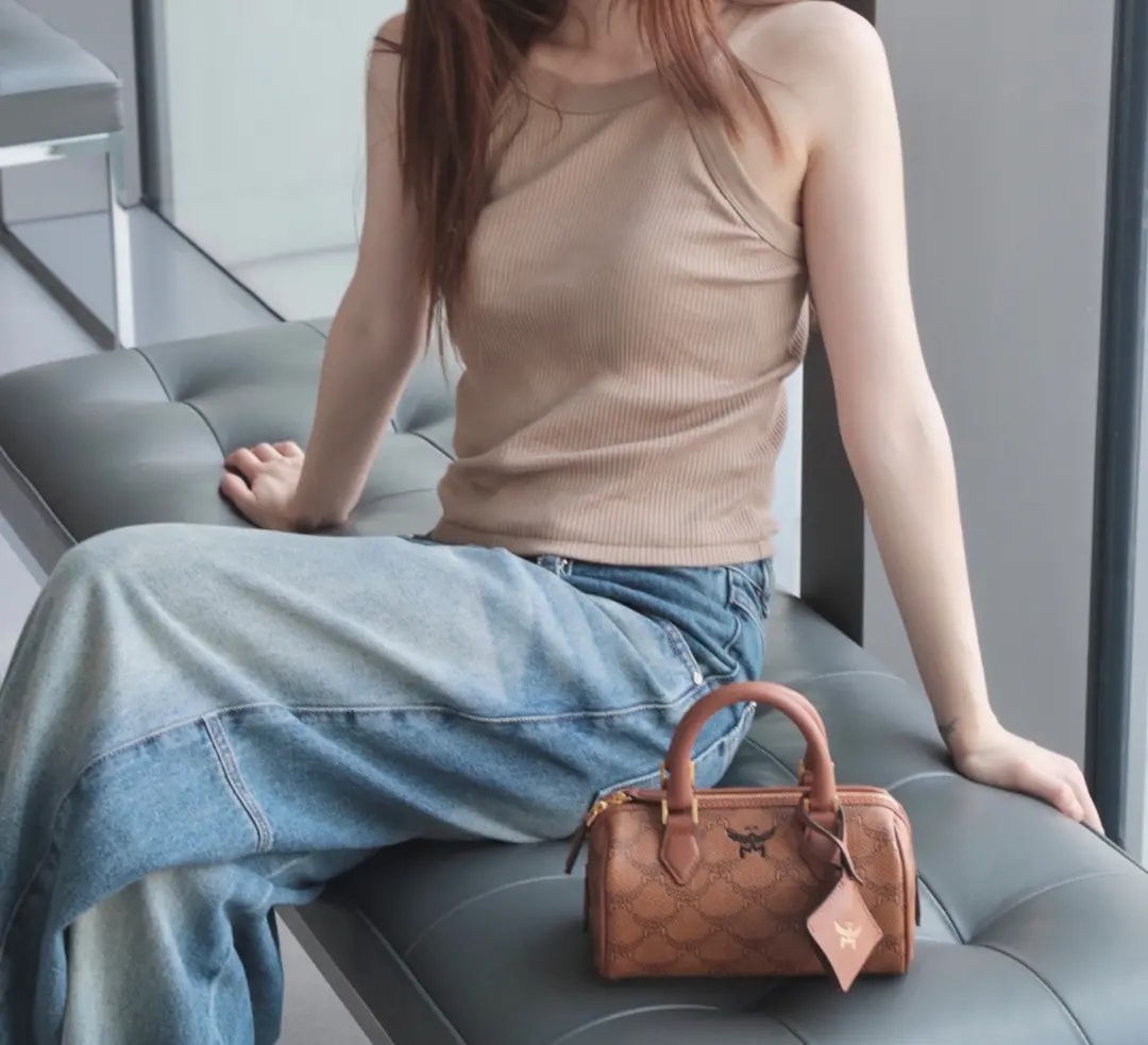 Túi MCM Mini Ella Boston In Lauretos 'Cognac' MWBESEA09CO001 — ảnh 3