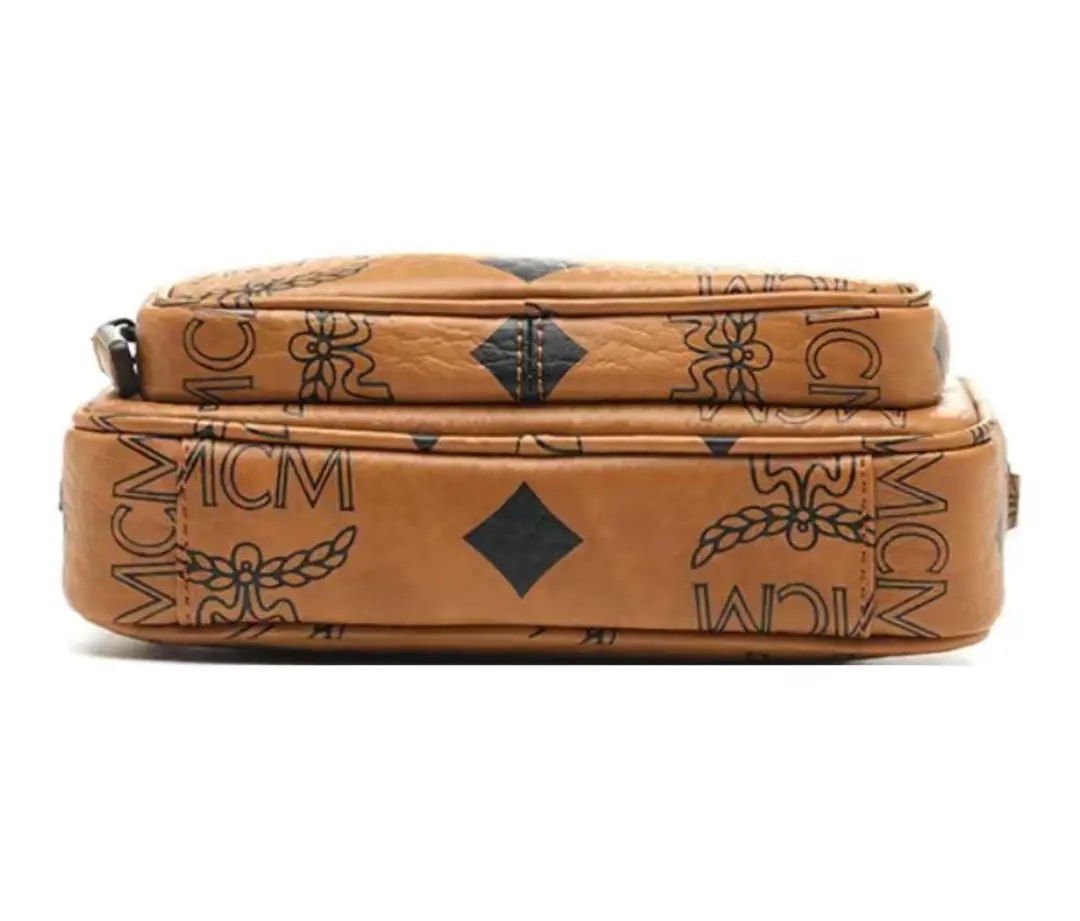 Túi MCM Mini Aren Wristlet in Maxi 'Cognac' MMRDATA02CO001 — ảnh 2