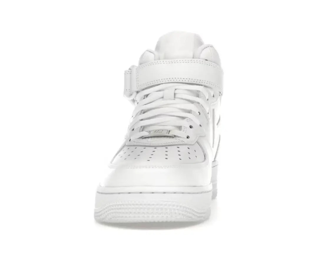 Giày Nike Air Force 1 Mid x Supreme 'White' FZ8784-100 — ảnh 5
