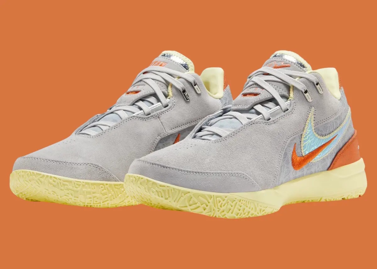 Giày Nike LeBron NXXT Gen AMPD x Titan 22 'Grey' FV1305-001 — ảnh 5