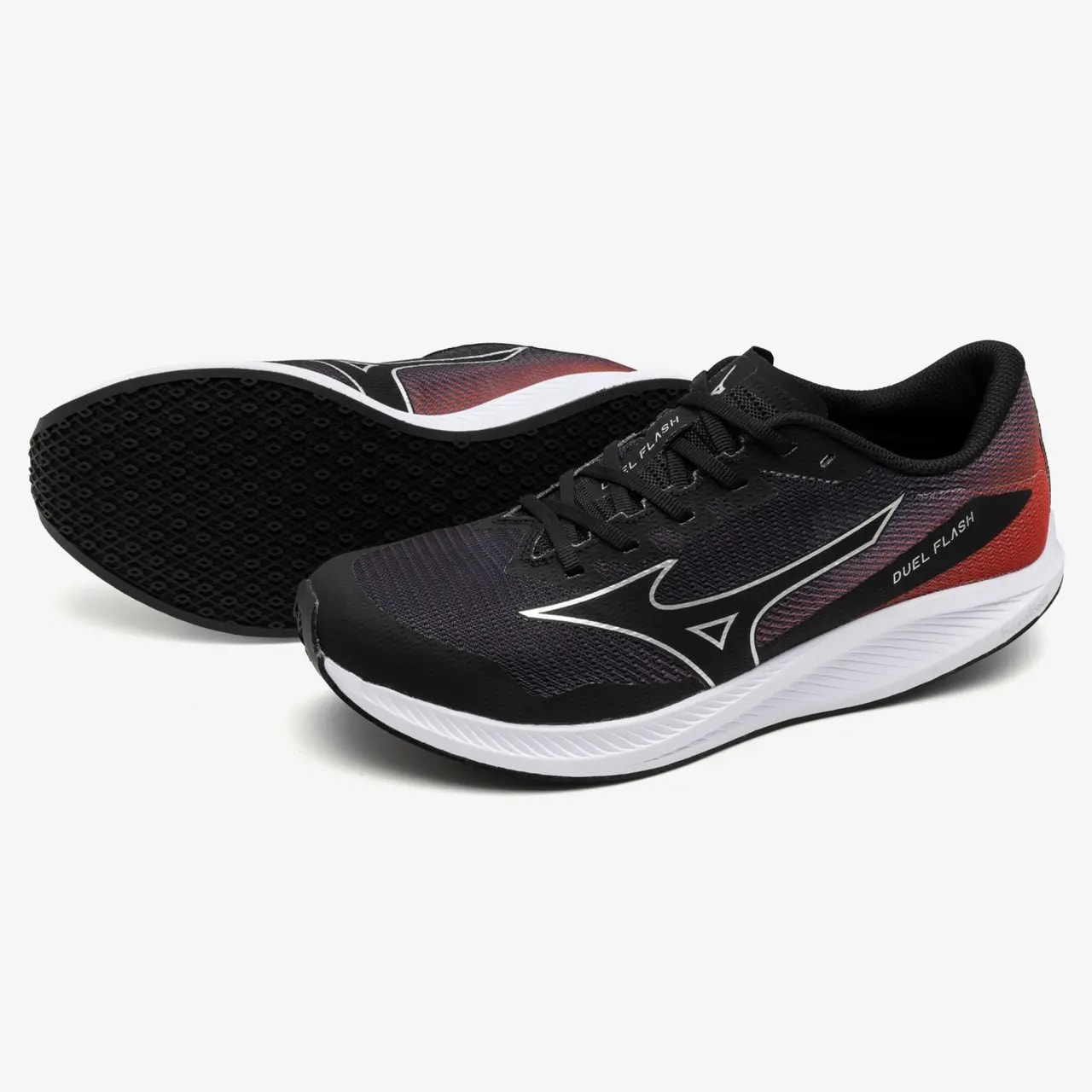 Giày Mizuno Duel Flash 'Black Silver' U1GD2380-01 — ảnh 2