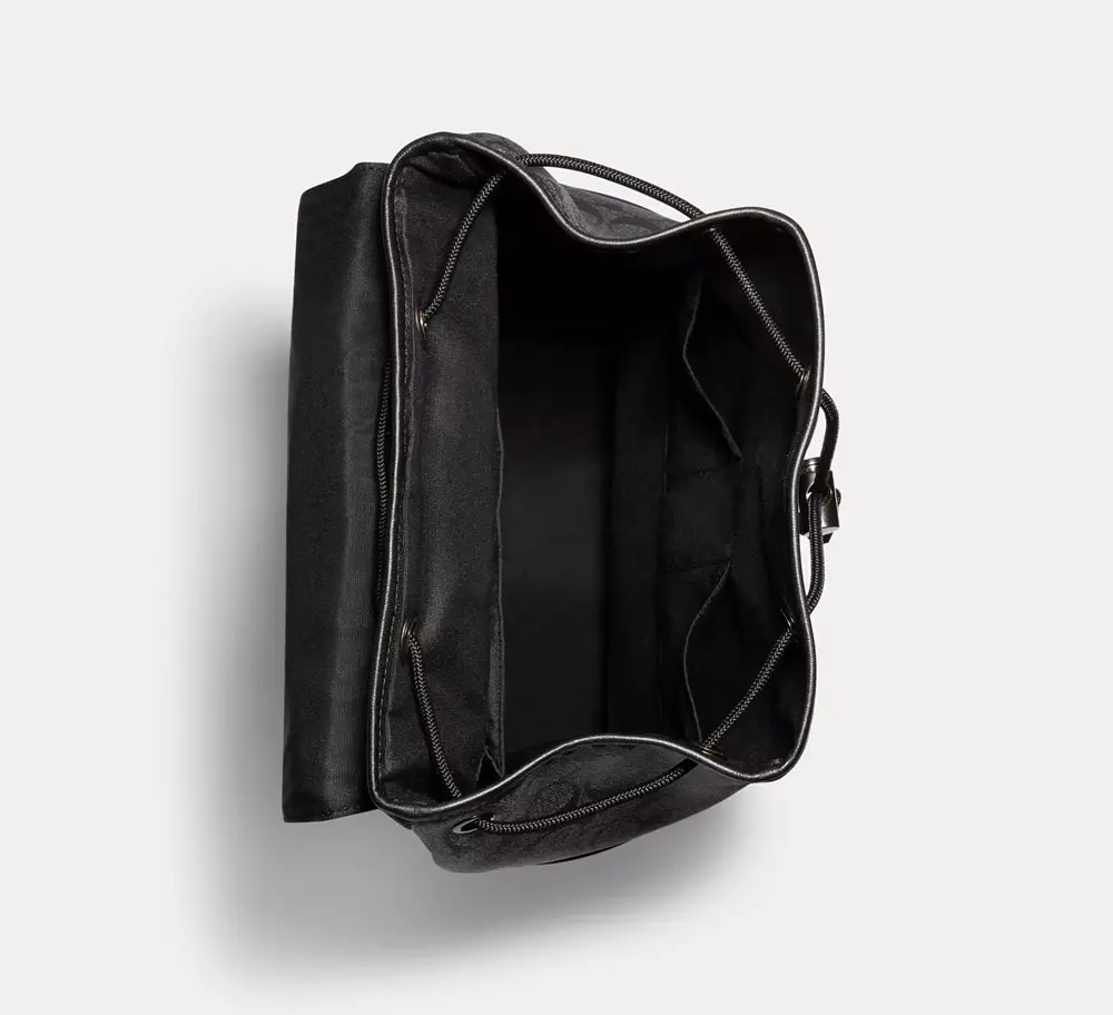 Balo Coach Track In Signature Canvas 'Black' C2712-QBVRE — ảnh 3