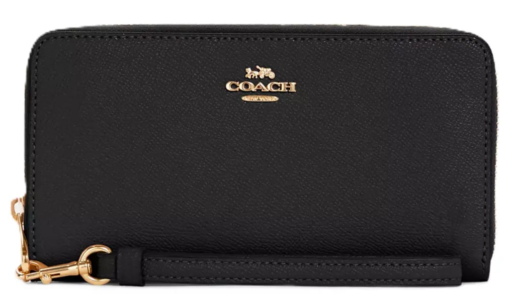 Ví Coach Long Zip Around 'Black' C3441-IMCHK