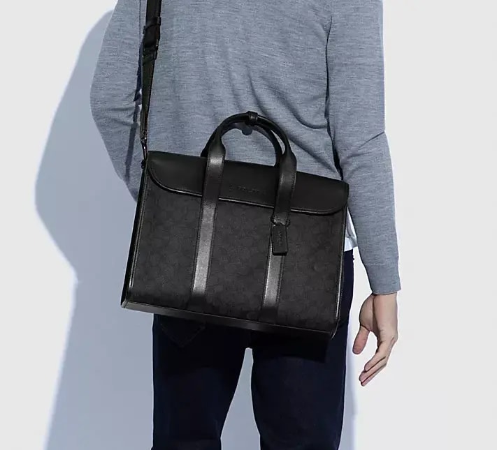 Túi Coach Gotham Portfolio 'Black' C5319-JIO1U — ảnh 2
