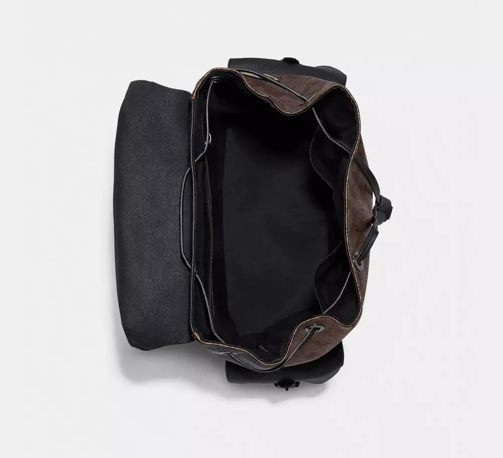 Balo Coach Hudson In Signature Canvas 'Souvenir Patches' C6633-QBMAA — ảnh 2