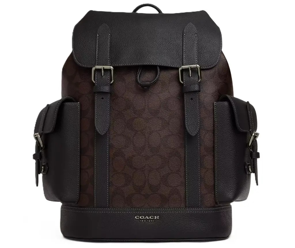 Balo Coach Hudson In Signature 'Black' CB839-QBMAH