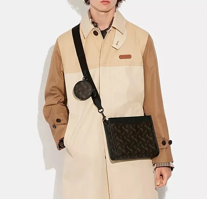 Túi Coach Hitch Convertible Hybrid 'Brown' CC087-A7U — ảnh 2