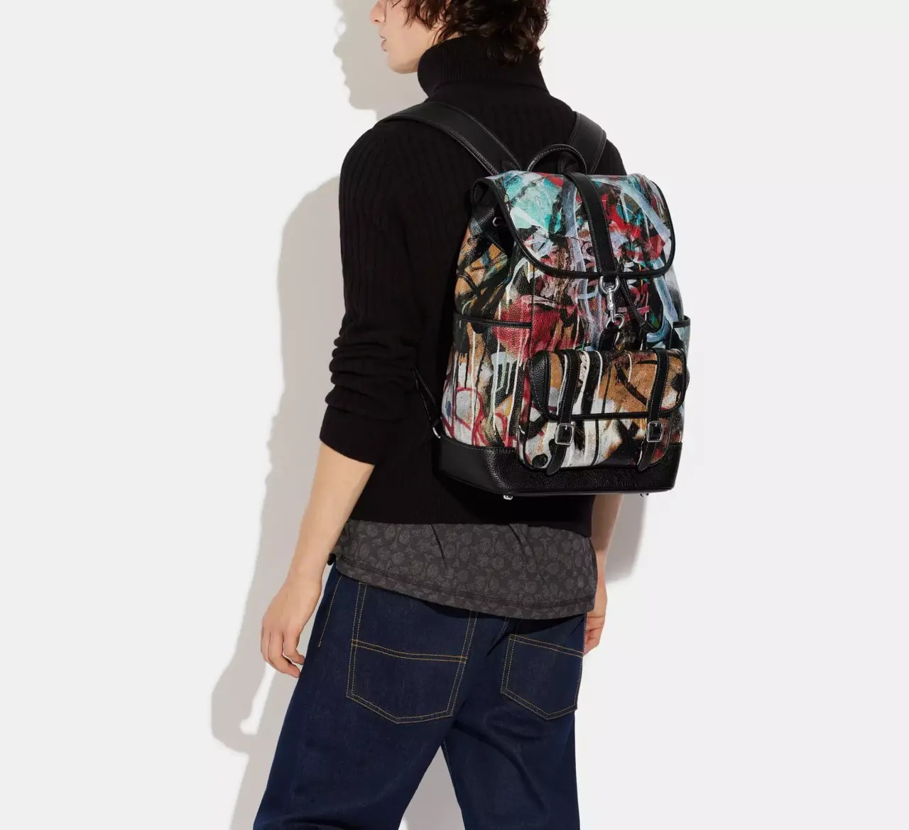 Balo Coach x Mint + Serf Carriage 'Black' CD676-LPP — ảnh 2