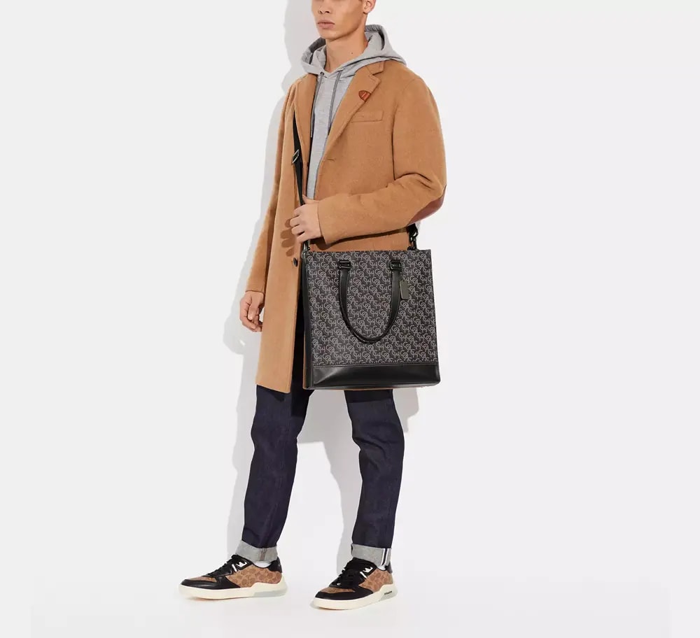 Túi Coach Graham Structured Tote 'Brown' CE749-QBBK — ảnh 2