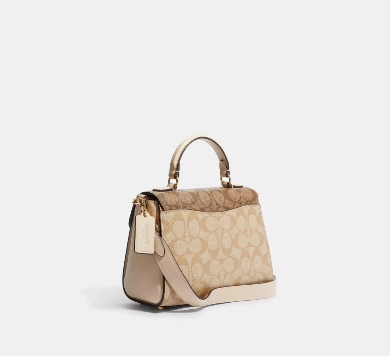 Túi Coach Morgan Top Handle Satchel Canvas 'Light Khaki' CH314-IMOT4 — ảnh 2