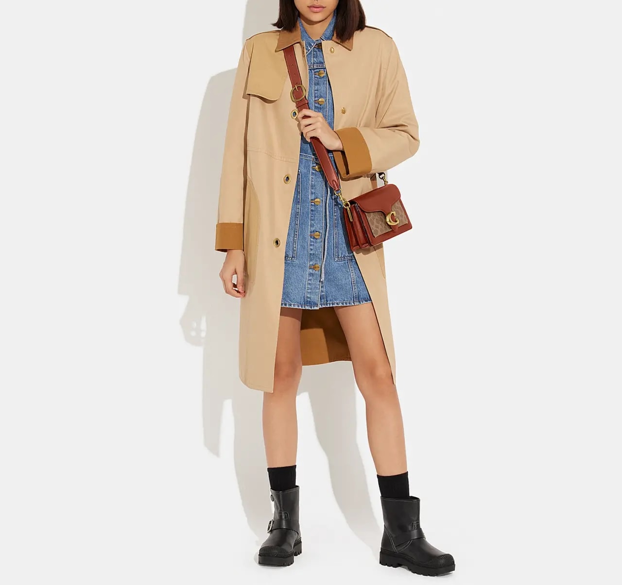 Túi Coach Tabby 26 Signature Canvas 'Red' CI032-B4NQ4 — ảnh 2