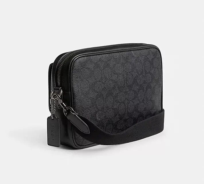 Túi Coach Charter Flap Crossbody 24 'Black' CR712-CHR — ảnh 3
