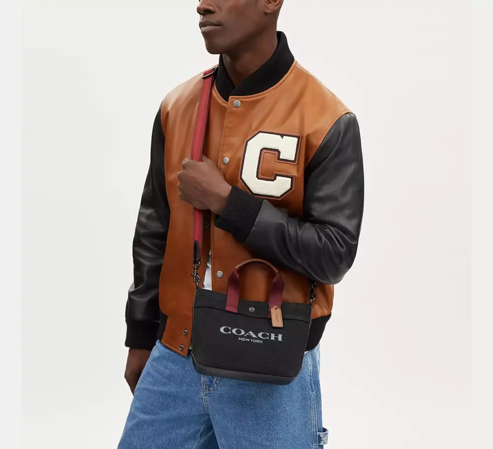 Túi Coach Tote 20 In Colorblock 'Black' CU299-JIBLK — ảnh 3