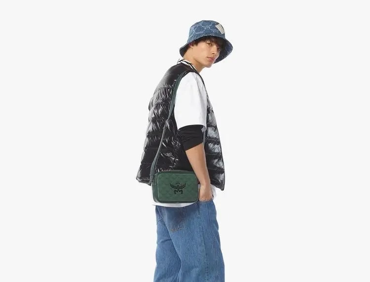 Túi MCM Small Himmel Crossbody 'Green' MMRESAC01G0001 — ảnh 2