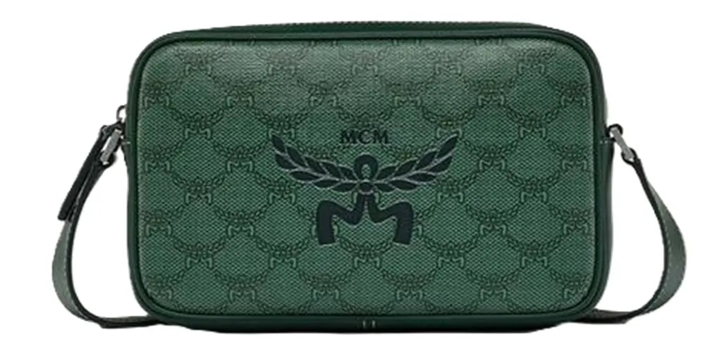 Túi MCM Small Himmel Crossbody 'Green' MMRESAC01G0001