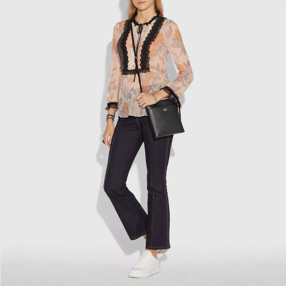 Túi Coach Ladies Kitt 'Black' 41320-GDBLK — ảnh 2