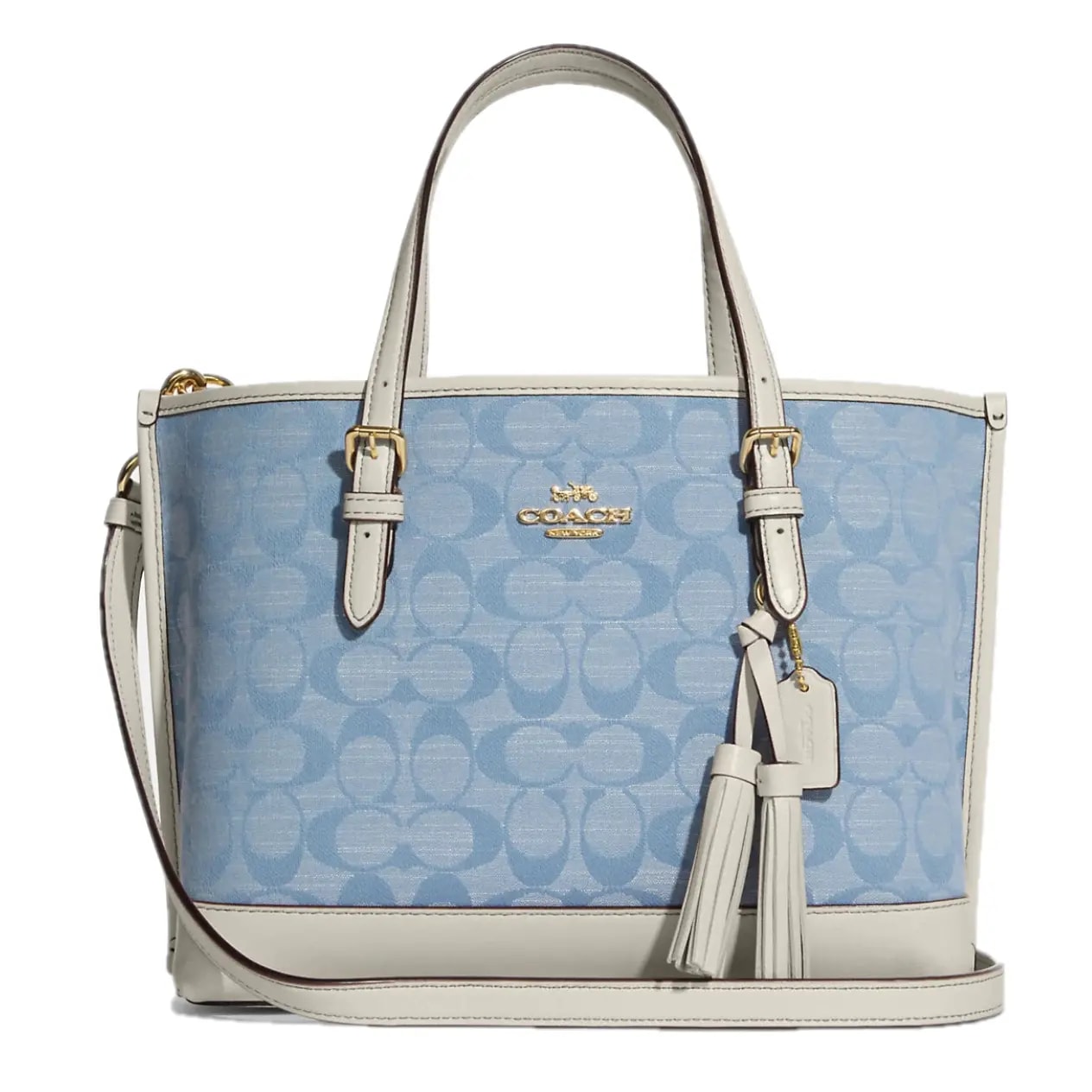 Túi Coach Mollie Tote 'Blue' CA142-IMUDY