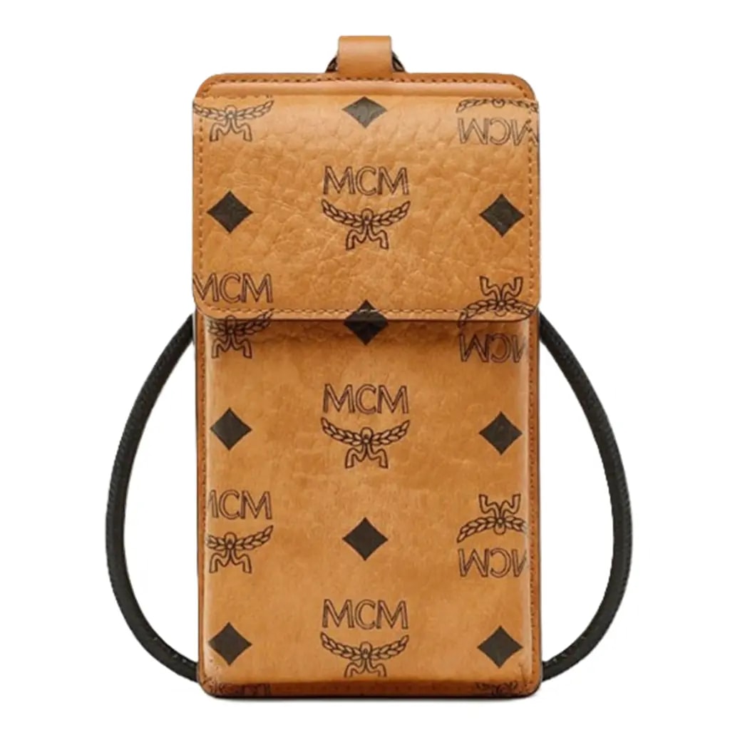 Túi MCM Mens Lanyard Phone Case 'Cognac' MXZBAVI01CO0001