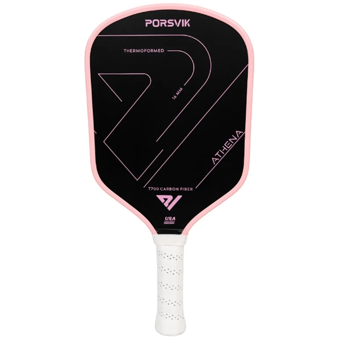 Vợt Pickleball Porsvik Athena 'Pink' — kich-thuoc: 16mm