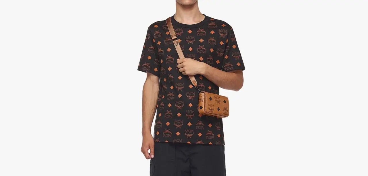 Túi MCM Aren Camera Bag 'Cognac' MXZDATA02CO001 — ảnh 3