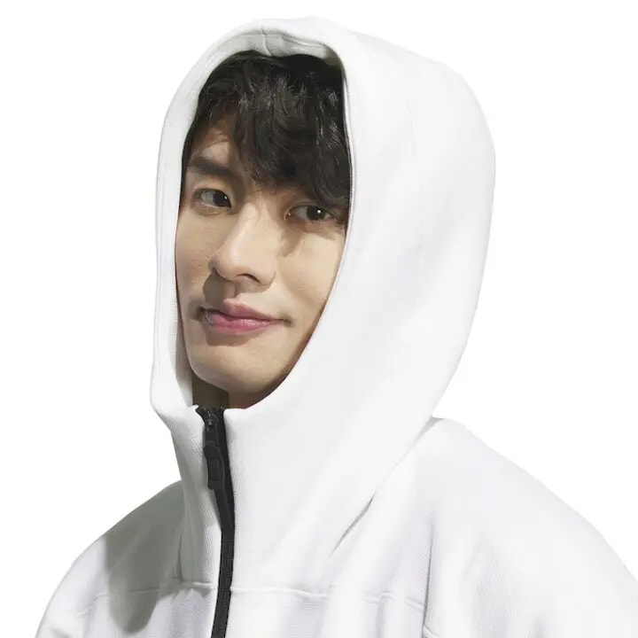 Áo Adidas ZNE Japan Full Zip Hoodie 'White' IX5653 — ảnh 4