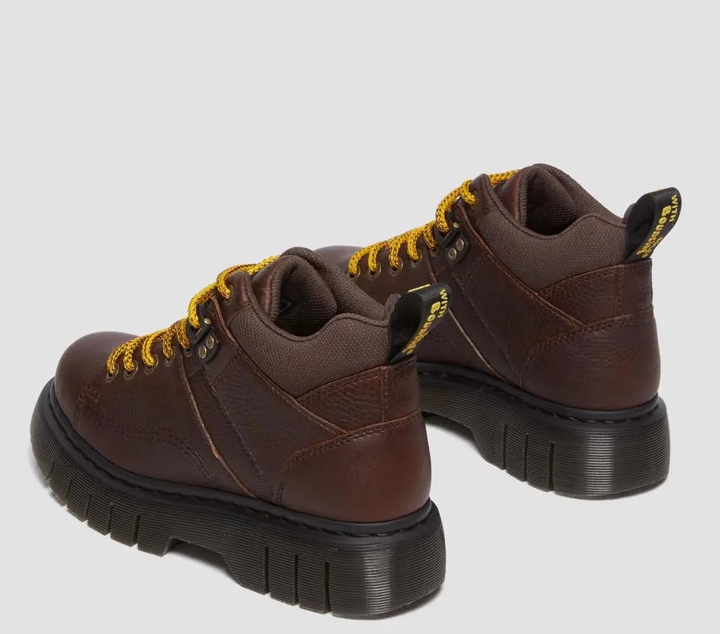 Giày Dr.Martens Woodard Grizzly Leather 'Brown' 31045201 — ảnh 3