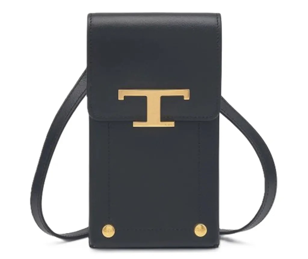 Túi Tod's T Timeles Leather 'Black' XAWTSAOV302RORB999