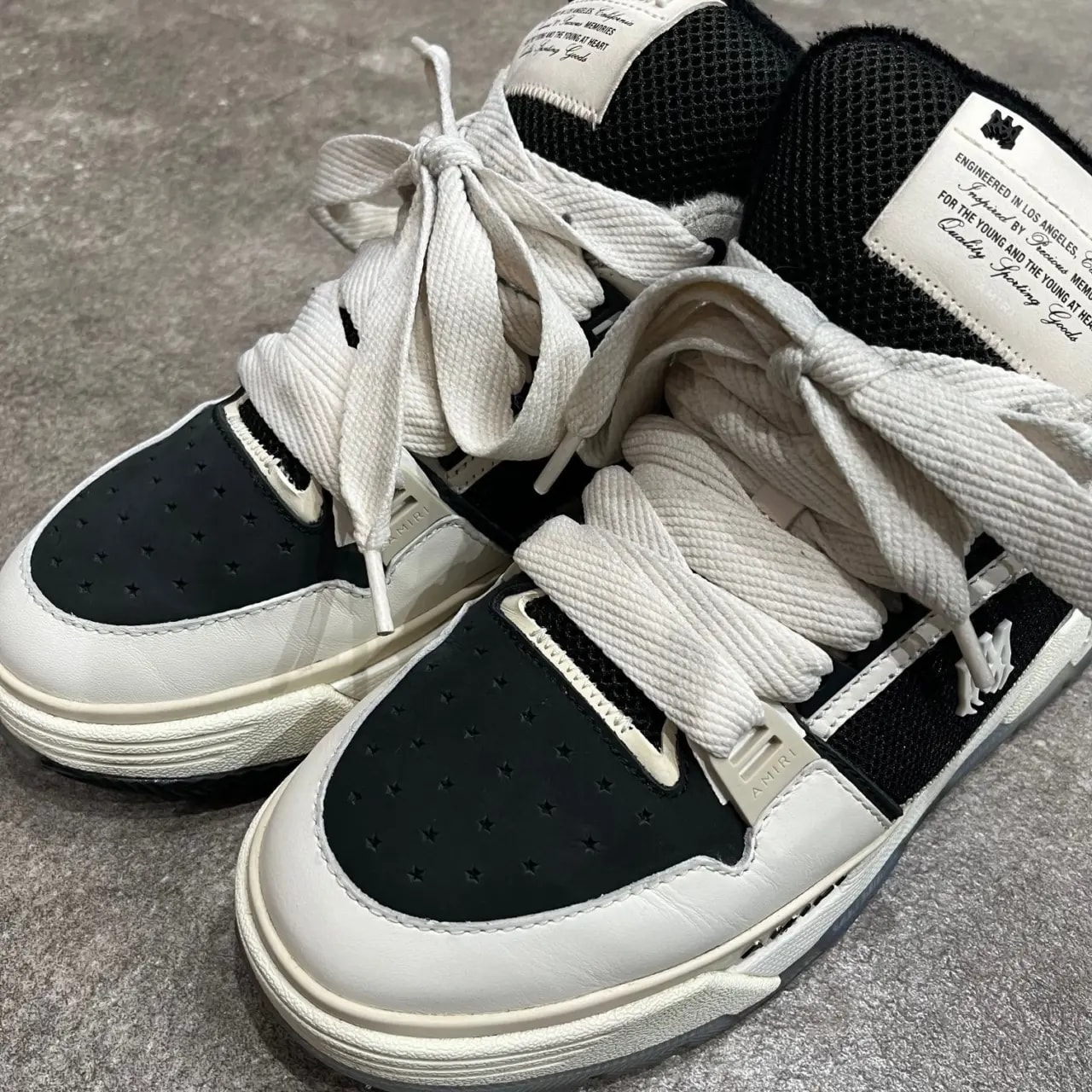 Giày Amiri MA-1 'White Black' SS23MFS012-111 — ảnh 2