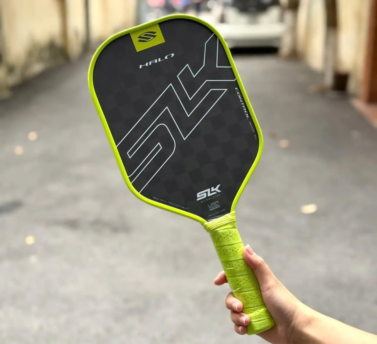 Vợt Pickleball Selkirk SLK HALO Power MAX 'Green' — ảnh 2