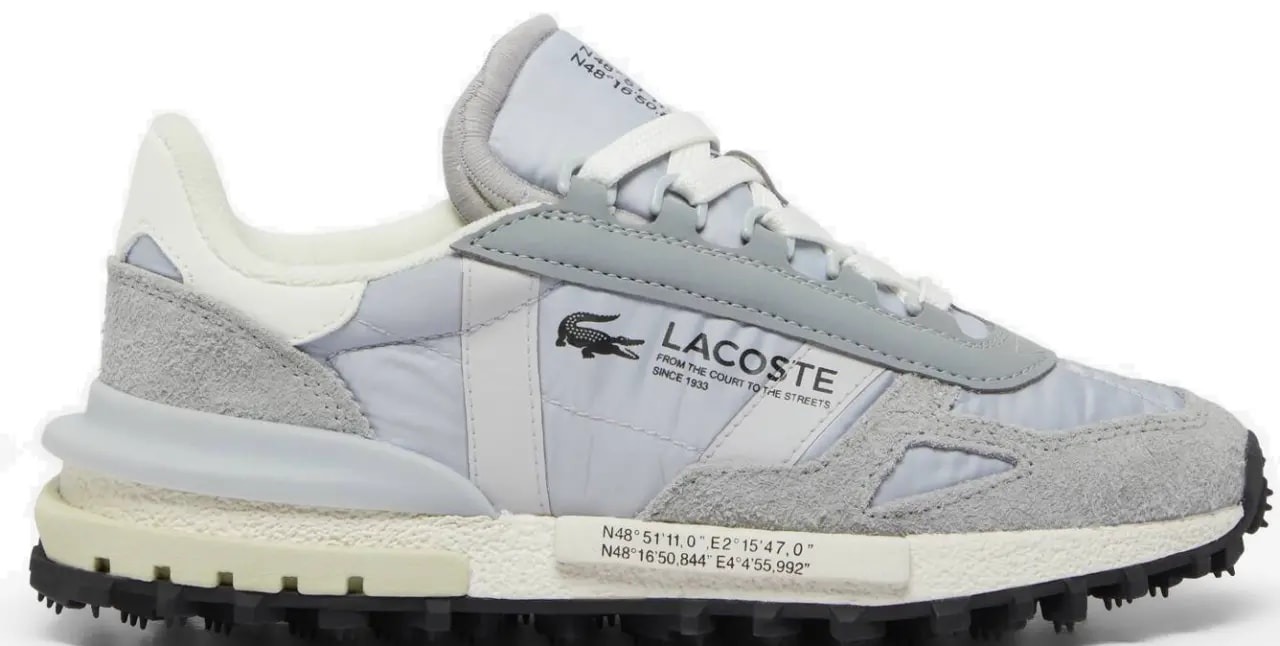 Giày Lacoste Elite Active Trainers 'Grey' 48SFA0073-08C — kich-thuoc: 36