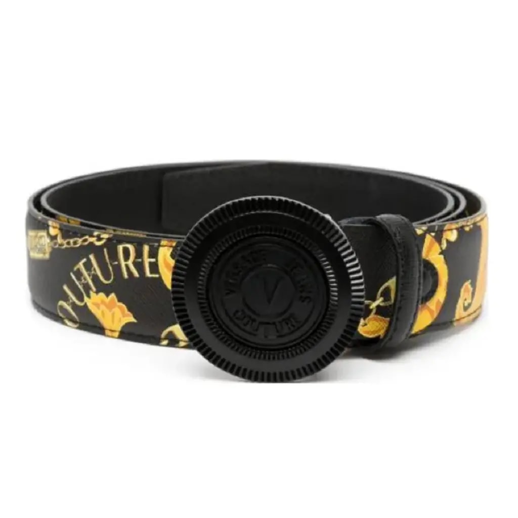 Thắt Lưng Versace Jean Couture 'Logo' 75YA6F08ZS934G89