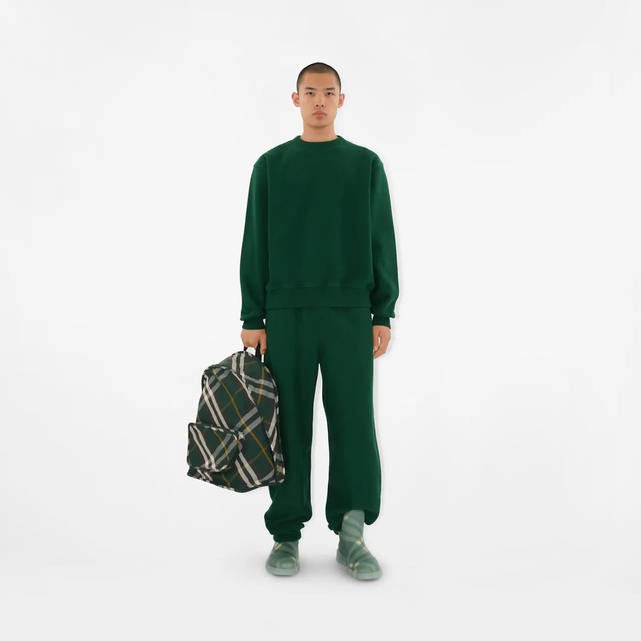 Balo Burberry Shield Backpack 'Green' 80806791 — ảnh 4