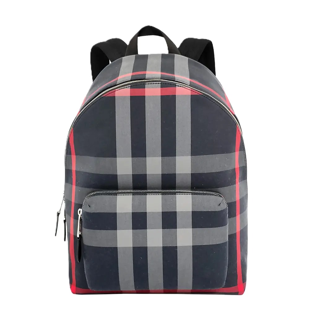 Balo Burberry Jeff Check Backpack 'Grey' 80840571