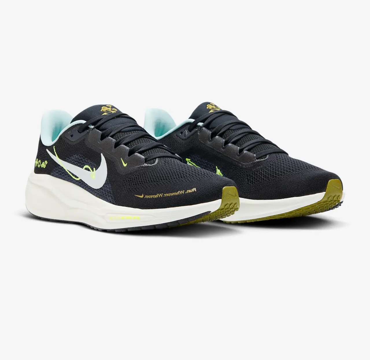 Giày Nike Air Zoom Pegasus 41 'Black White Yellow' HQ3452-041 — ảnh 4
