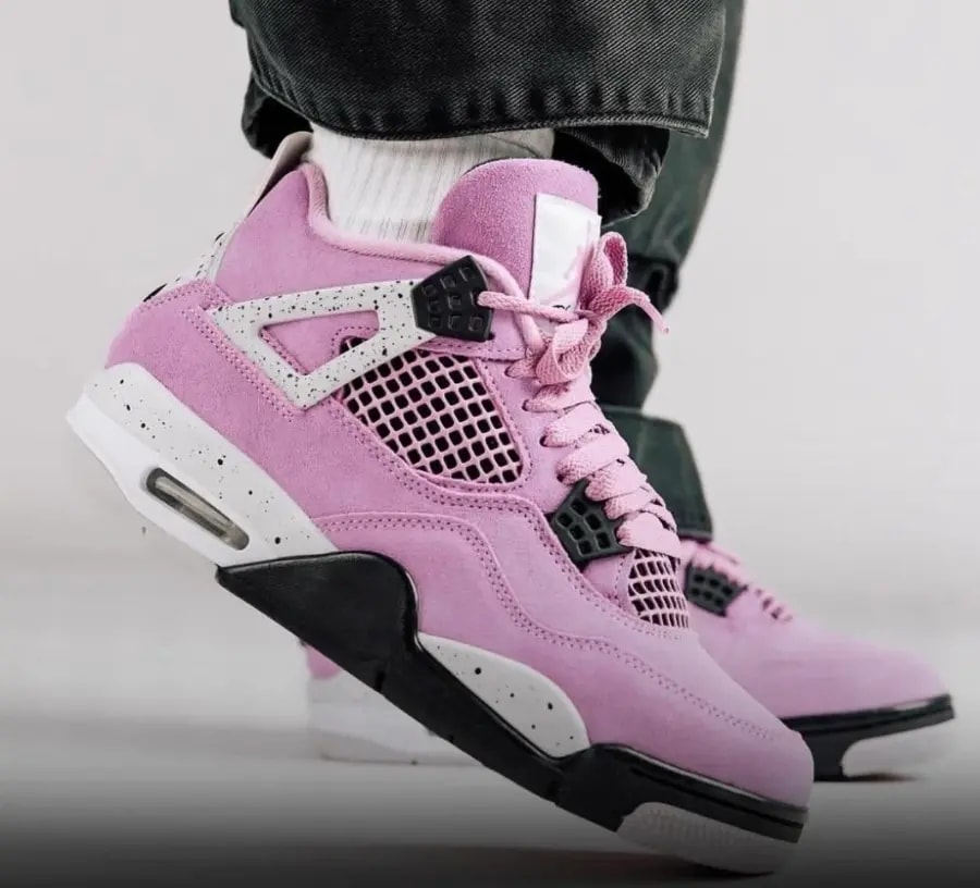 Giày Nike Wmns Air Jordan 4 Retro 'Orchid' AQ9129-501 — ảnh 2