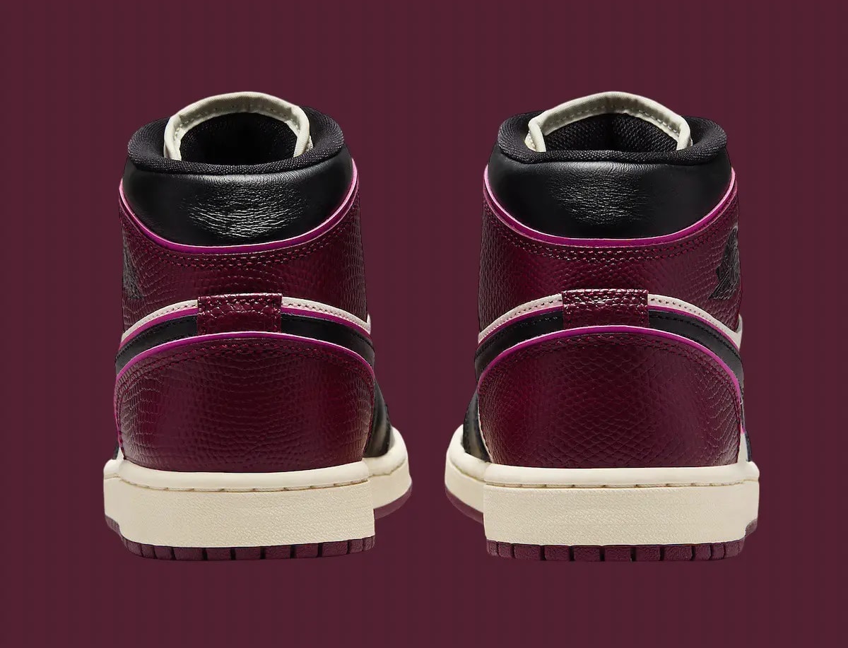 Giày Nike Air Jordan 1 Mid SE 'Bordeaux' FQ7818-101 — ảnh 3