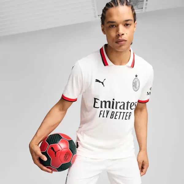 Áo Puma AC Milan Jersey 'White' 775015-02 — — ảnh 3