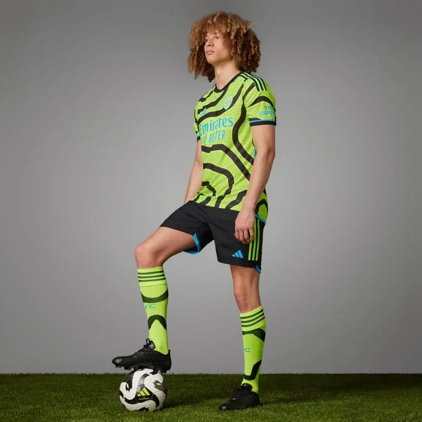 Áo Adidas Arsenal 23/24 Away Jersey 'Green' HR6926 — ảnh 2