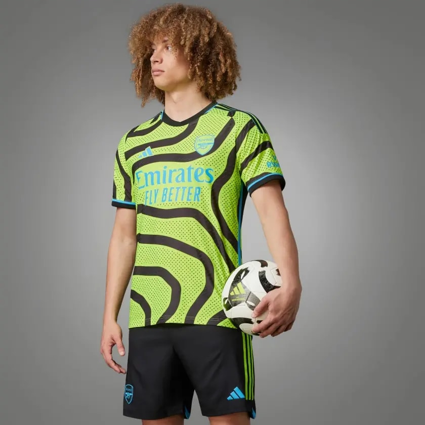 Áo Adidas Arsenal 23/24 Away Jersey 'Green' HR6926 — ảnh 3