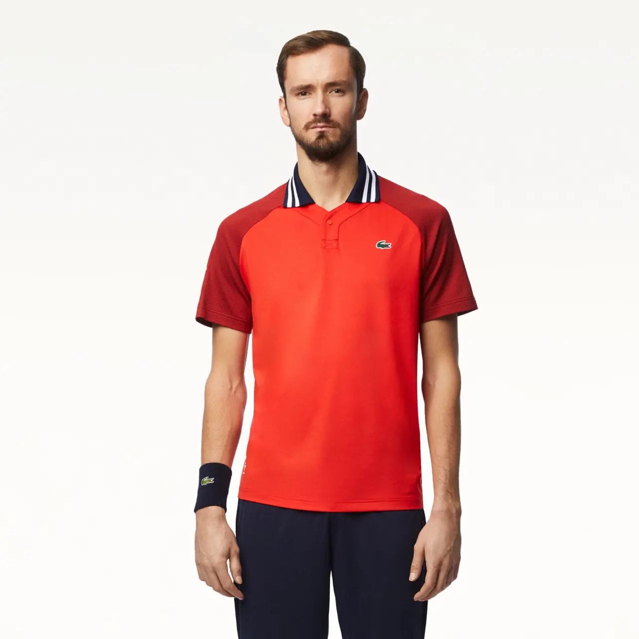 Áo Lacoste Tennis x Daniil Medvedev Slim Fit 'Red' DH7381-10-IRW — ảnh 2