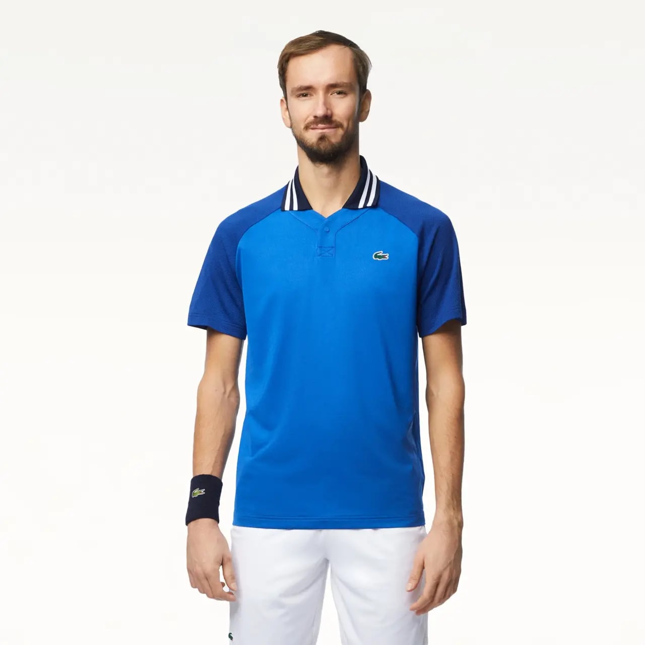 Áo Lacoste Polo Tennis x Daniil Medvedev 'Blue' DH7381-10-ISS — ảnh 2