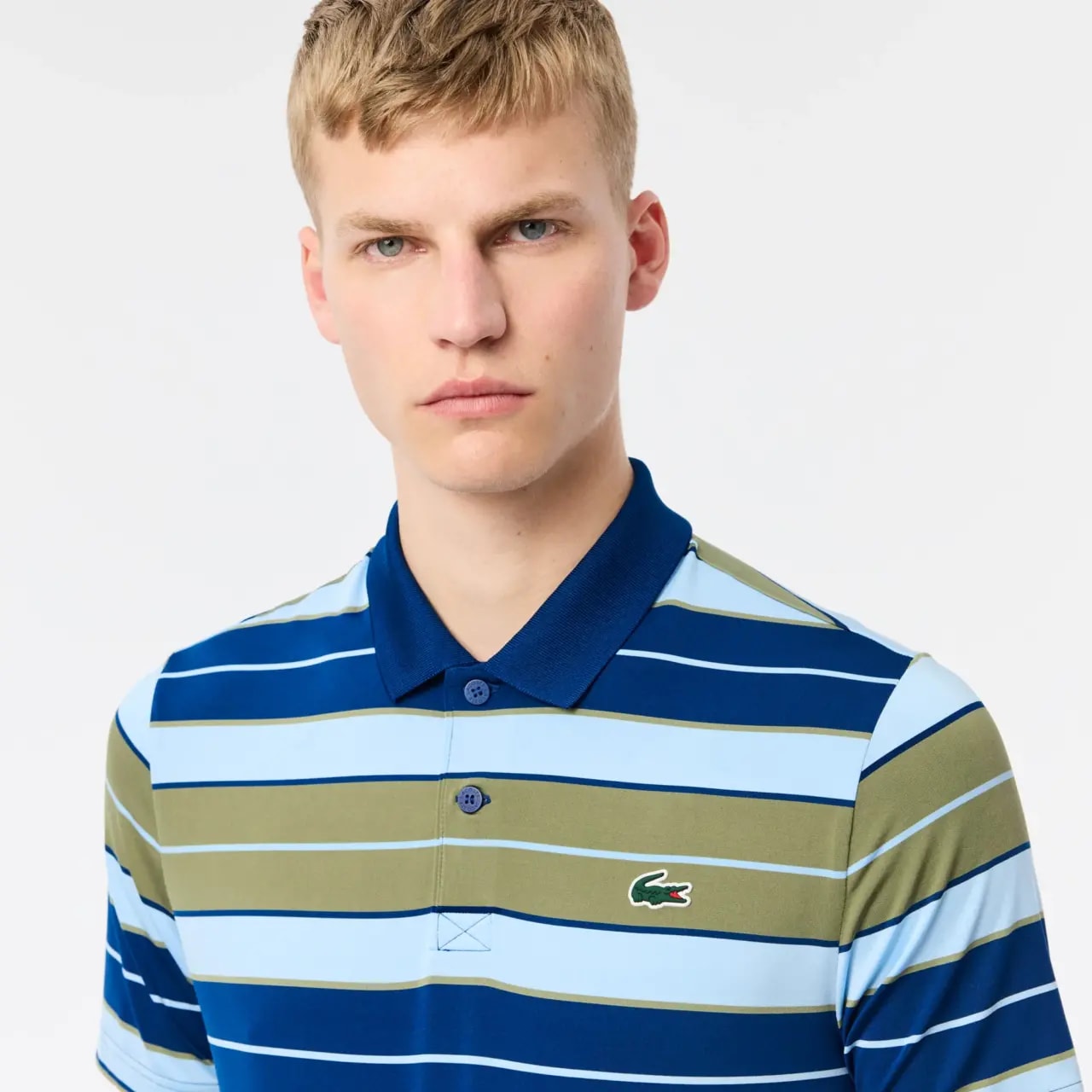 Áo Lacoste Polo Golf 'Blue' DH7497-10-I9D — ảnh 3