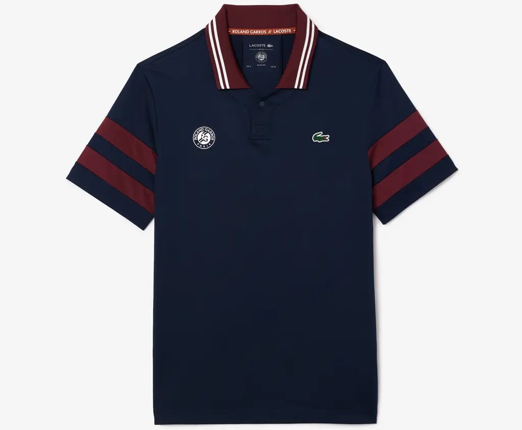 Áo Lacoste Daniil Medvedev Roland-Garros Edition 'Navy' DH7851-00-IJV — kich-thuoc: M