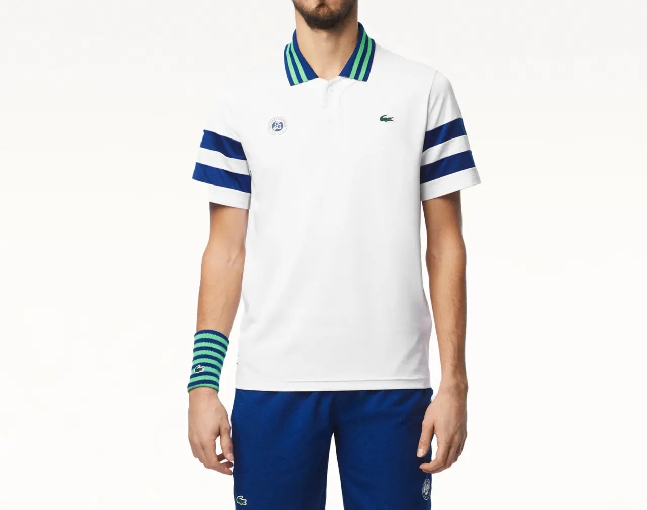 Áo Lacoste Daniil Medvedev Roland-Garros Edition 'White' DH7851-00-ITA — ảnh 2