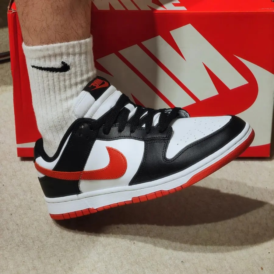 Giày Nike Dunk Low 'Black Dragon Red' DV0833-108 — ảnh 3