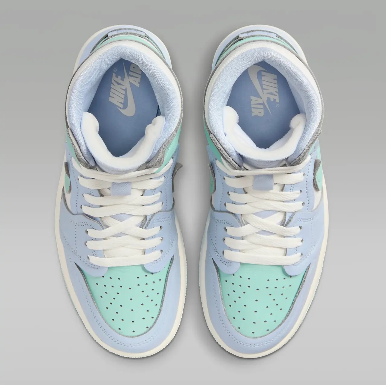 Giày Nike Air Jordan 1 High Method Of Make Hydrogen 'Blue' FB9891-401 — ảnh 4