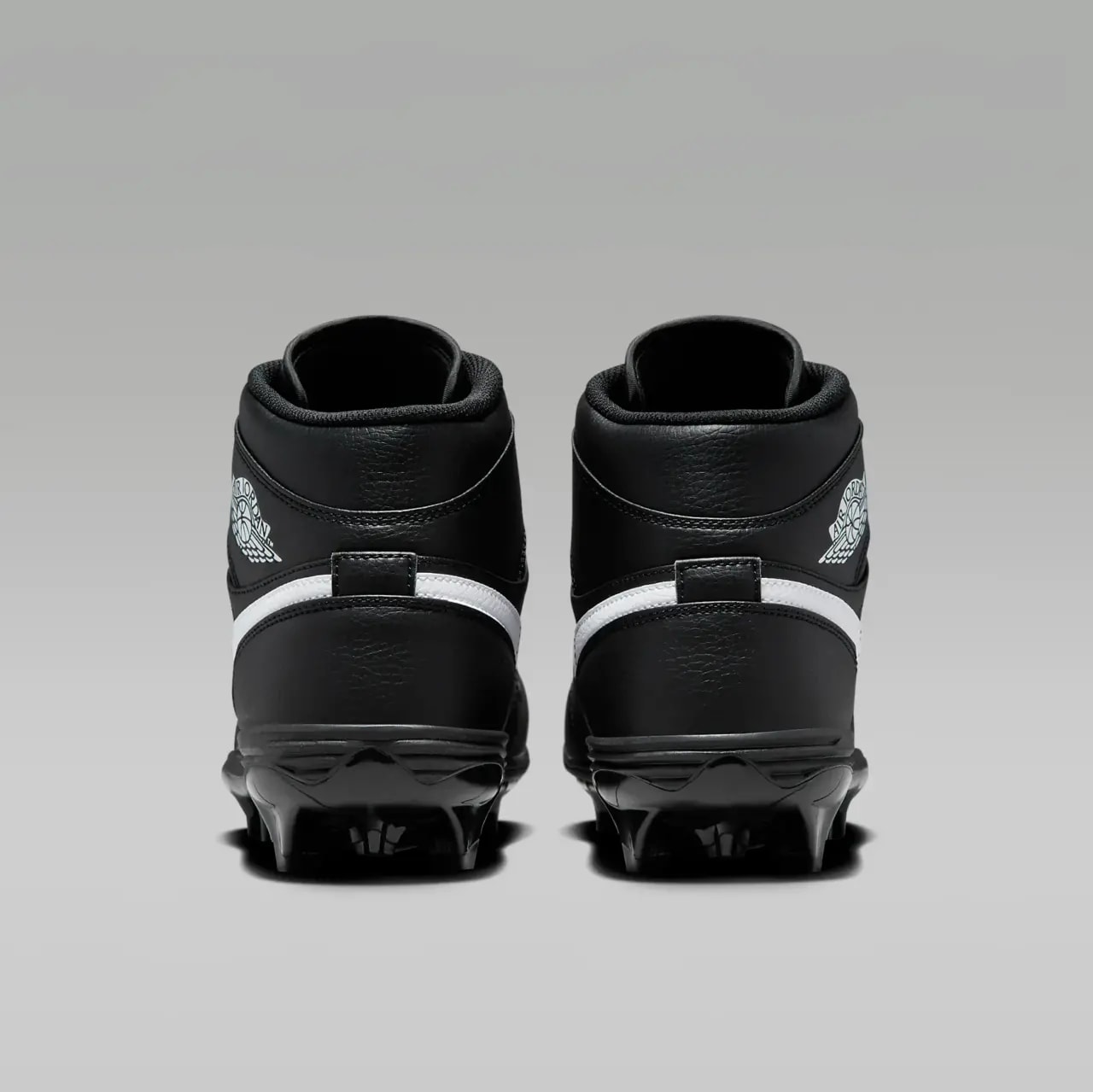 Giày Nike Air Jordan 1 Mid TD Cleat 'Black White' FJ6805-001 — ảnh 2