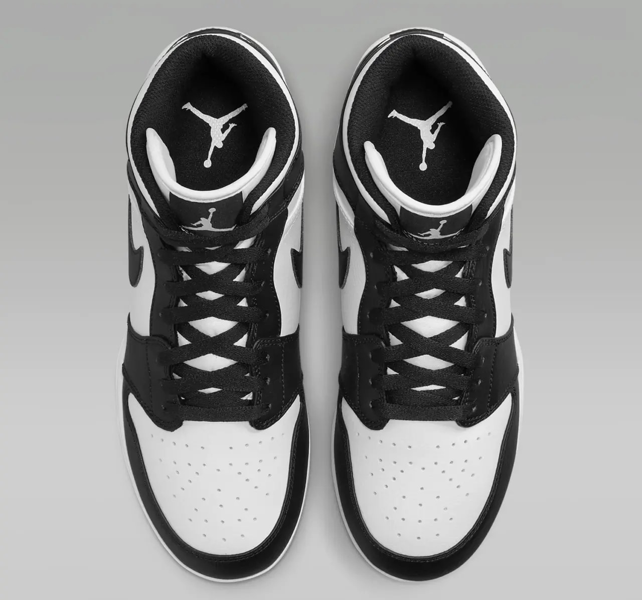 Giày Nike Air Jordan 1 Mid TD Cleat 'Panda' FJ6805-100 — ảnh 4
