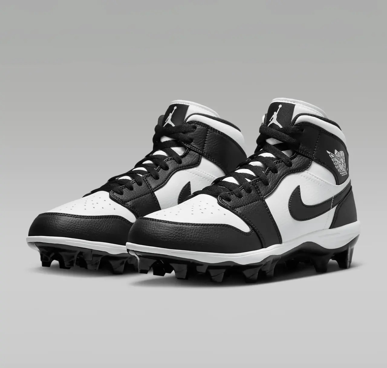 Giày Nike Air Jordan 1 Mid TD Cleat 'Panda' FJ6805-100 — ảnh 3