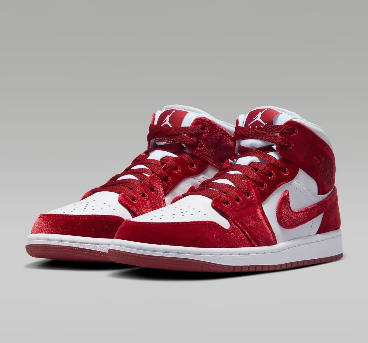 Giày Nike Air Jordan 1 Mid SE 'Red Velvet' FZ3334-100 — ảnh 5